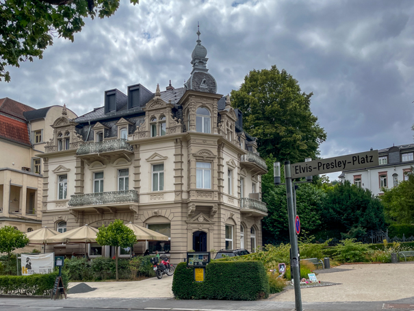 Die Villa Grunewald in der Elvis Presley in Bad Nauheim eine Zeit lang wohnte. 
