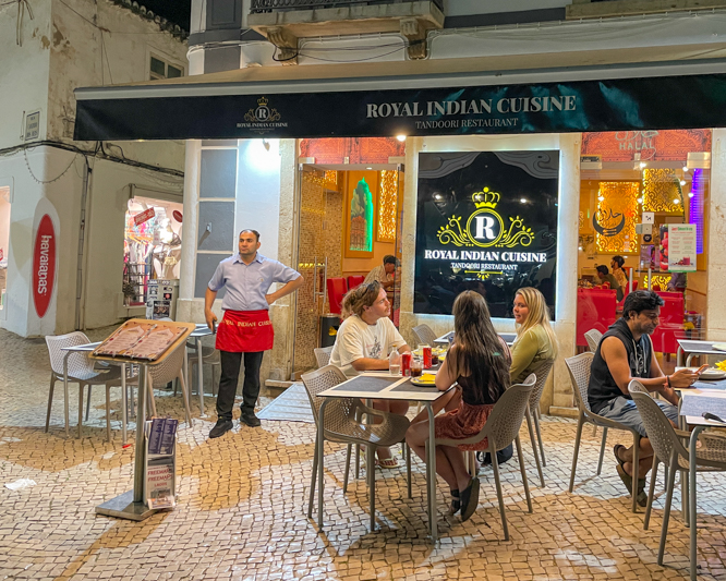 Außenansicht Royal Indian Cuisine