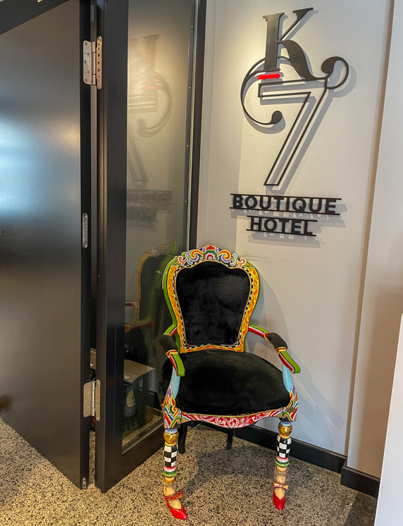 Das stylische Boutique Hotel K7 im Zentrum von Bad Nauheim