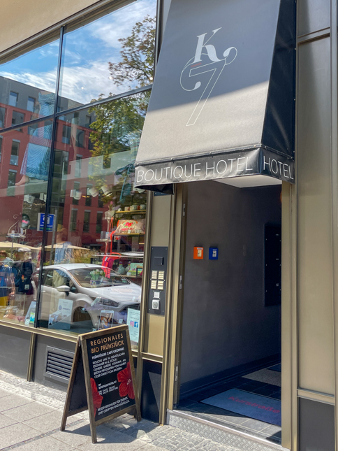 Außenansicht vom Boutique Hotel K7