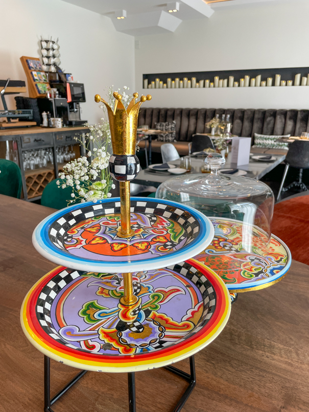 Der Frühstücksbereich im Boutique Hotel K7.