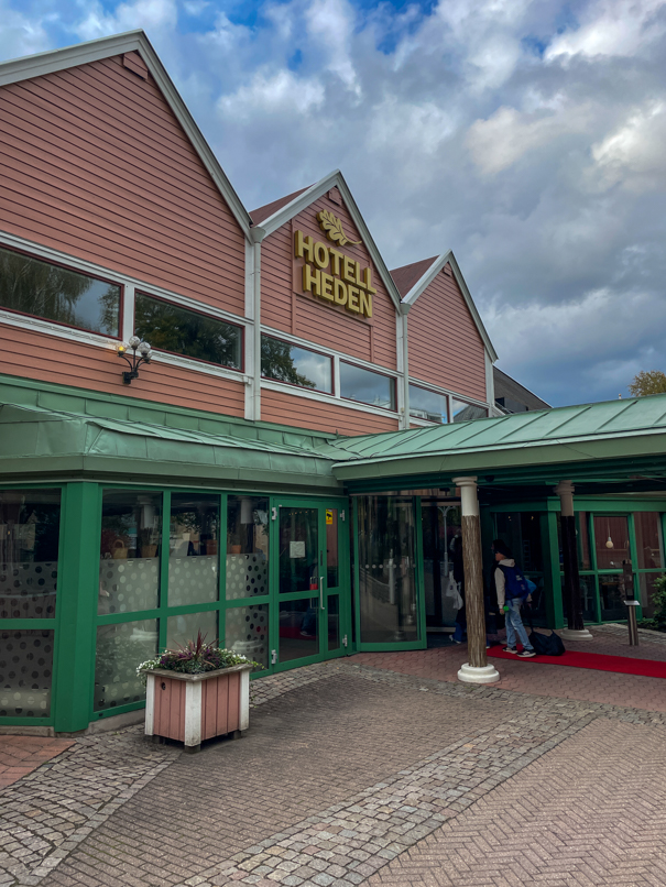 Außenansicht Haupteingang Hotell Heden in Göteborg 