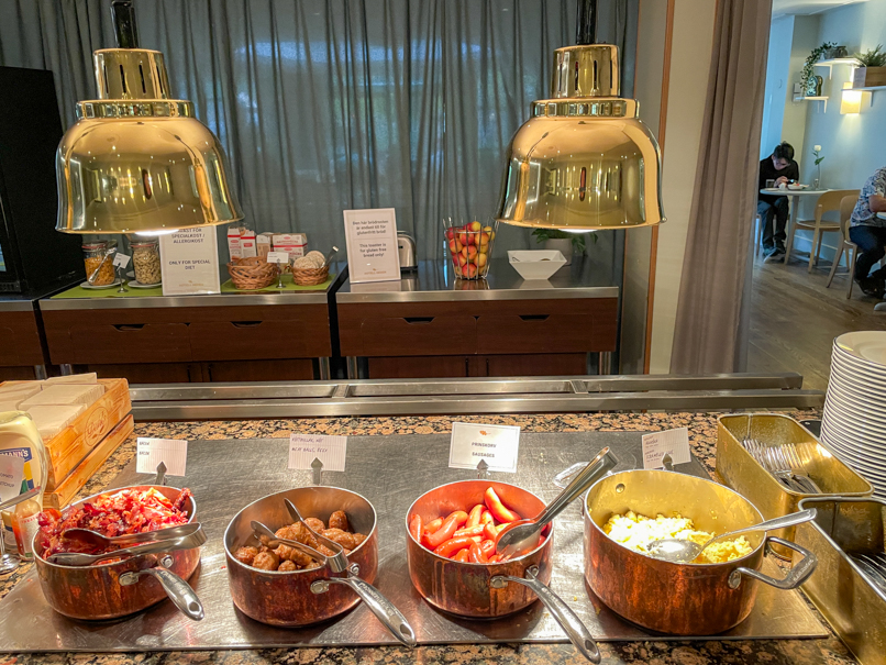 Frühstück im Hotell Heden in Göteborg 