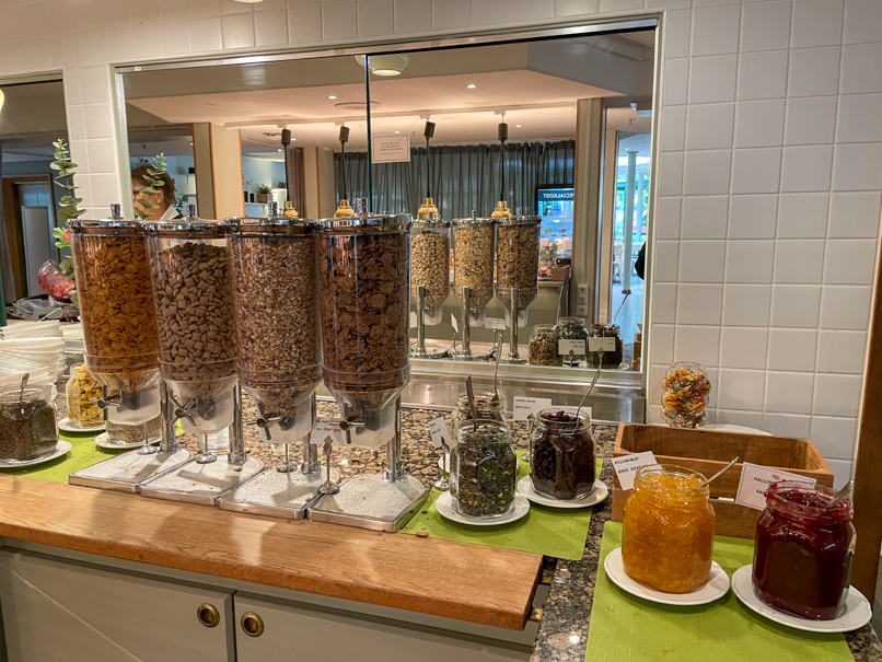 Frühstück im Hotell Heden in Göteborg 