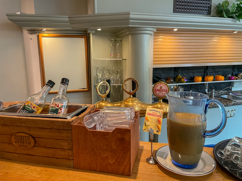 Frühstück im Hotell Heden in Göteborg 