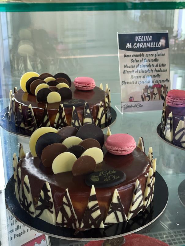 Torte im Il Gelato di Cloe