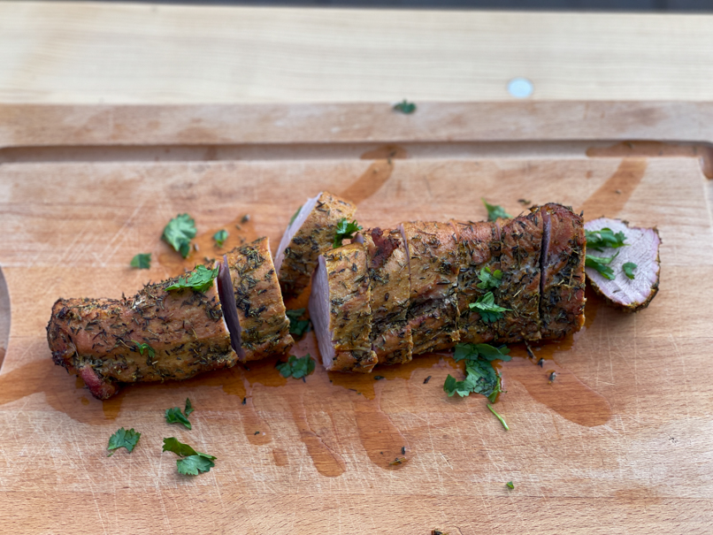 Geräucherte Schweinefilets